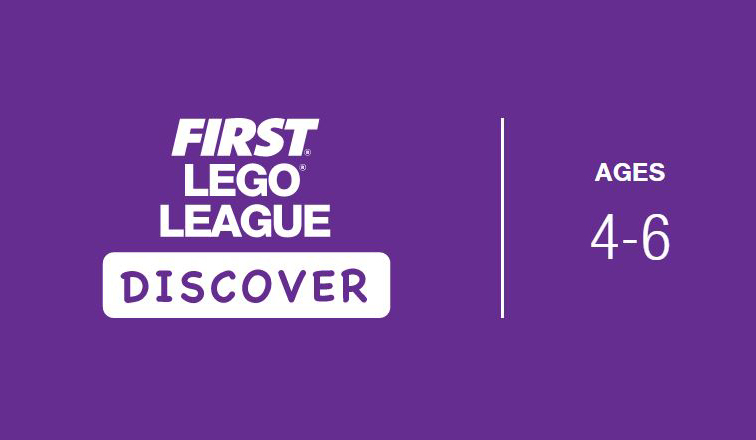 First Lego League discover logo